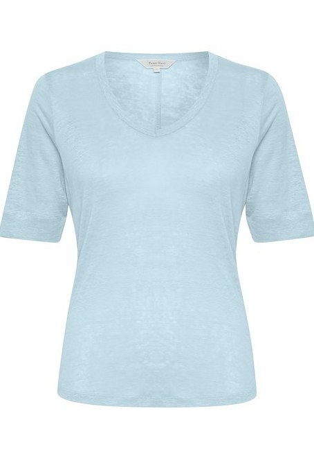 PART TWO - T-SHIRT - CURLIES - CRYSTAL BLUE