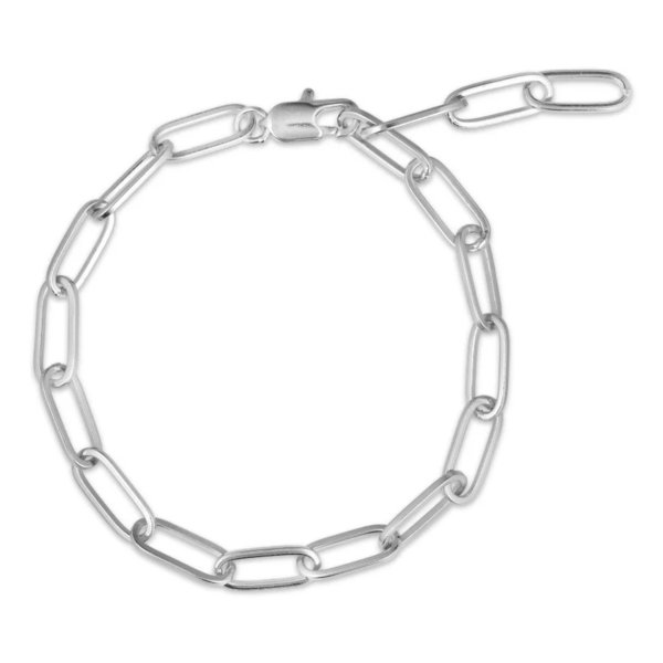 PURE BY NAT - ARMBAND - CHAIN - SILBER